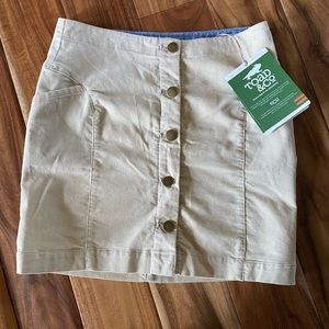 Toad and Co skirt. Brand new with tags